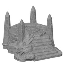 Décors wargame désert - Puit