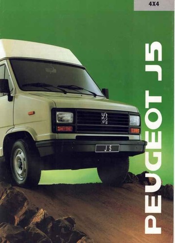 Catalogue brochure peugeot - catalogue, j5