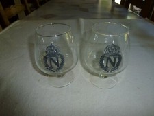 DEUX SUPERBES GROS VERRES A