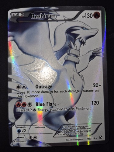 Carte pokémon reshiram full - pokémon,