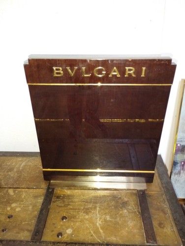 Présentoir vitrine bulgari - vitrine,
