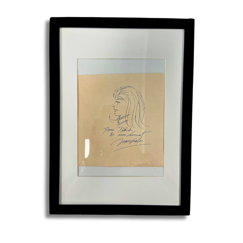 Julie wood dessin original - julie,