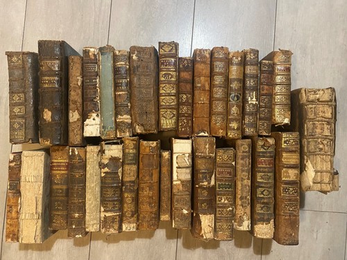Lot livres anciens - anciens, xviiie