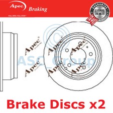 2x Apec BRAKING 295mm Uni OE