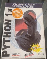 Joystick NEUF en boite Quickshot Python 1M - manette autofire  atari amiga MSX