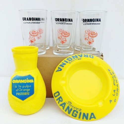 Lot orangina cendrier - lot,