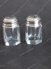 paire de salières en cristal