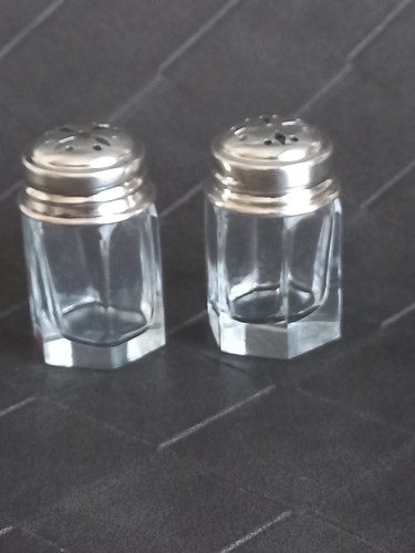 Paire salières cristal - paire,