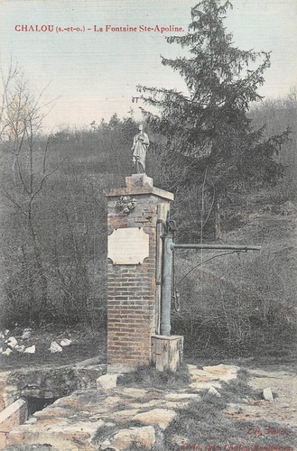 Chalou fontaine - 91-chalou-la,