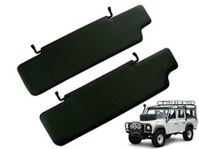 Jeu de pare-soleil noir pour Land Rover Defender 1983-2012