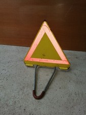 Ancien triangle de signalisation LUCHARD automobilia auto voiture ancienne 