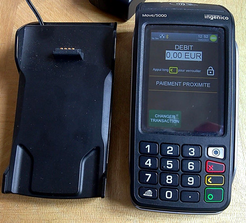Terminal paiement tpe - de,