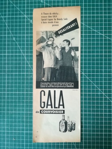 272 publicité ancienne 1950 - publicité,