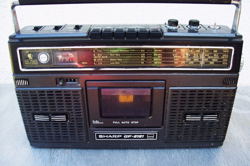 Radiocassette sharp vintage - sharp,