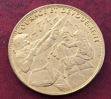 ARTHUS BERTRAND  ??  Médaille ?  Congrès National des Sapeurs Pompiers  TBE