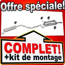 Ligne pot d'échappement pour