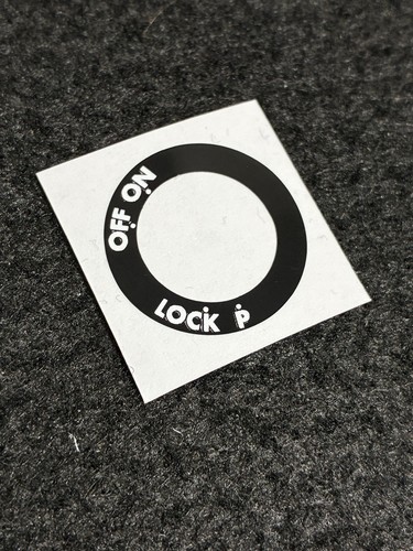 Yamaha ignition sticker lock - yamaha,