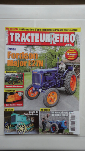 Tracteur retro fordson - retro,