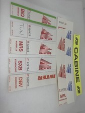 Etiquette Enregistrement Bagage Air Inter AOM