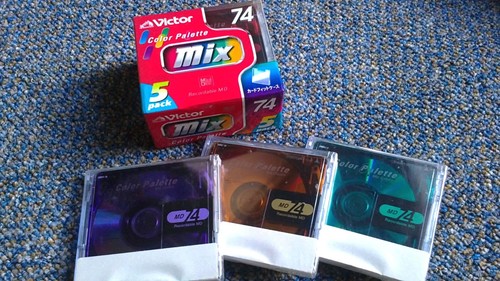 Minidisc victor color - 8,