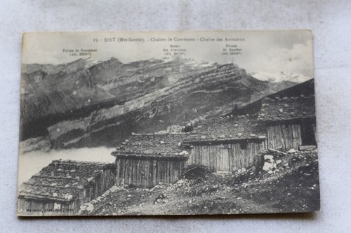 Cpa 1915 sixt chalets - cpa, de