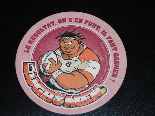 Sous bock les rugbymen bd - les,