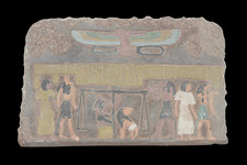 RARE ANUBIS ANTIQUE EGYPTIEN