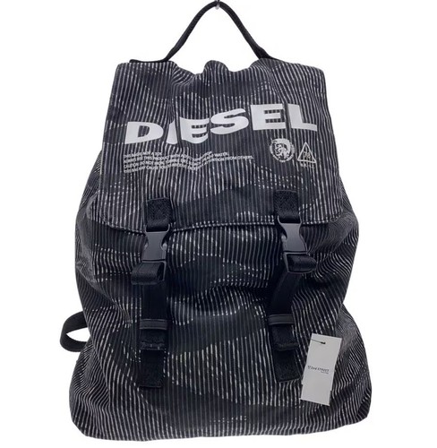 Sac dos diesel noir gris - sac,