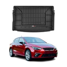 Tapis de Coffre pour Seat Ibiza 2017-2022 TPE Noir