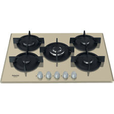 Hotpoint HAGD72S / Ch Table de Cuisson 73 CM 5 Feux Gaz 9 Niveaux Power