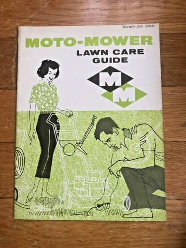Vtg moto mower lawn care - mower,