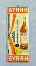 Glaçoide publicitaire BYRRH Thermomètre - 33x12.5cm