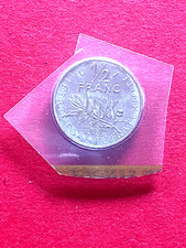 RARE MONNAIES 50 CT  1982 SEMEUSE NICKEL NEUVE ISSUE DE COFFRET FLEUR DE COIN