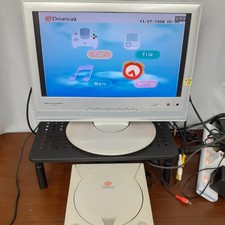 Console JUNK Sega Dreamcast blanche Japon pour pièces *US DUTY PAYANT J114C