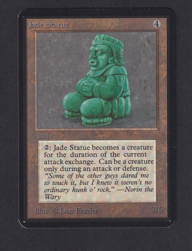 Magic mtg jade statue - magic,