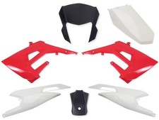 Kit carénages rouge blanc - kit,