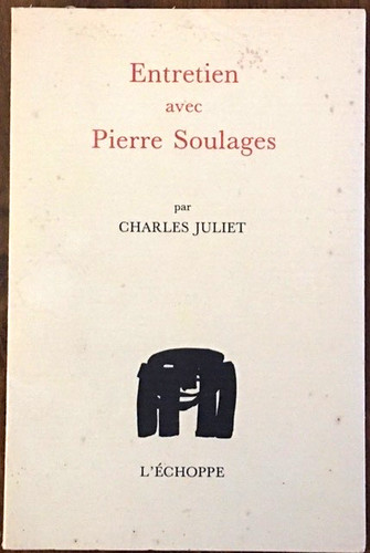 Pierre soulages entretien avec - pierre,
