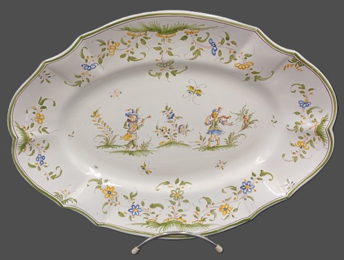 Grand plat ovale service en - grand,