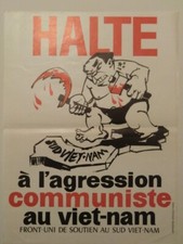 Affiche originale HALTE