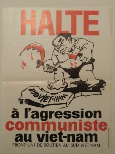 Affiche originale halte - affiche,