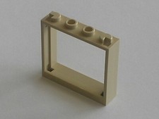 Fenetre LEGO Tan window 60594 / Set 76052 75969 79017 31010 31036 4840 10218 ...