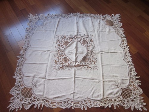 Nappe brodee richelieu - nappe,