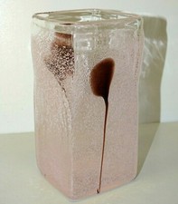 VASE VERRE Bullé Moderniste