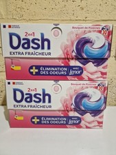 Lot De 2 Lessive Caspule Dash