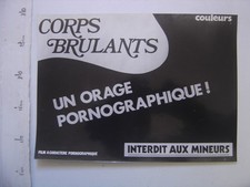 AFFICHETTE Photo CINEMA PORNO