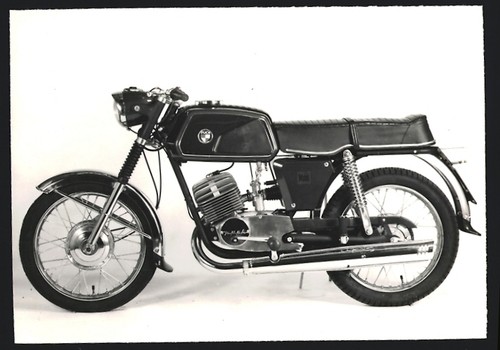 Photographie moto puch vélo - photographie,