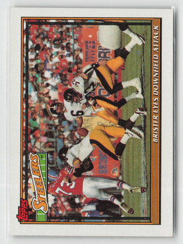 1991 topps football 441 - topps,