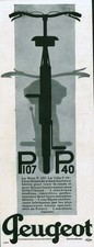 Publicité ancienne moto - publicité, le