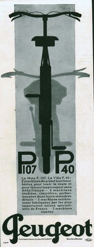 Publicité ancienne moto le - publicité,