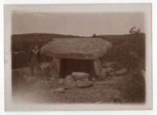 photo anonyme 1930 Le dolmen snapshot mégalithe